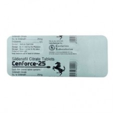 Cenforce 25 mg (Sildenafil Citrate 30 Tablets 25 mg)