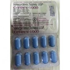 Centrex 1000mg (Valacyclovir) 30 Tablets Centrex 1000mg (Valacyclovir) 30 Tablets