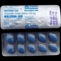 Malegra 100 mg (Sildenafil Citrate &amp; Tadalafil) 30 Tablets